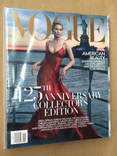 Jennifer Lawrence Vogue Magazine USA September 2017 125th ..